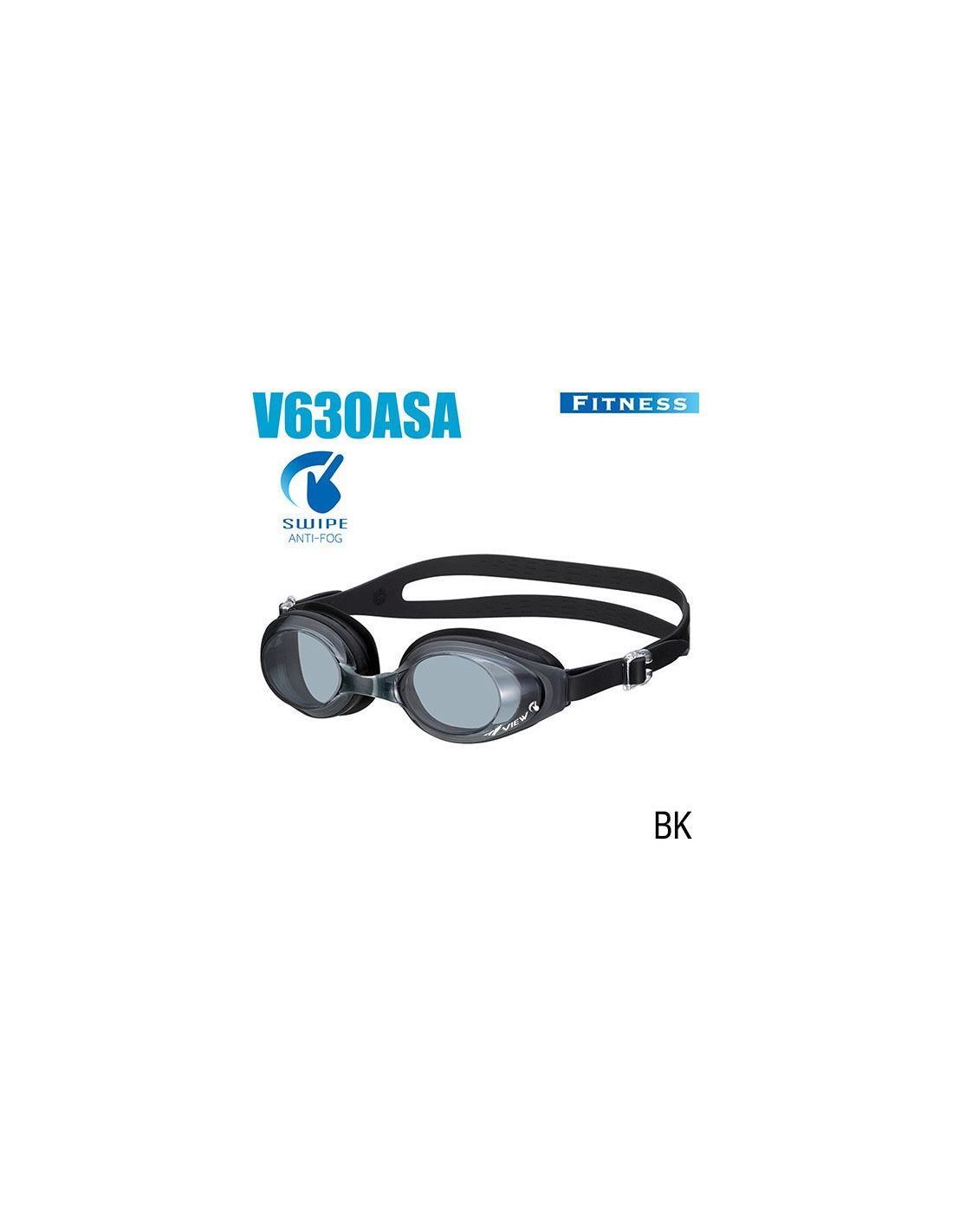 Plaukimo akiniai VIEW SWIPE Fitness V630-BK