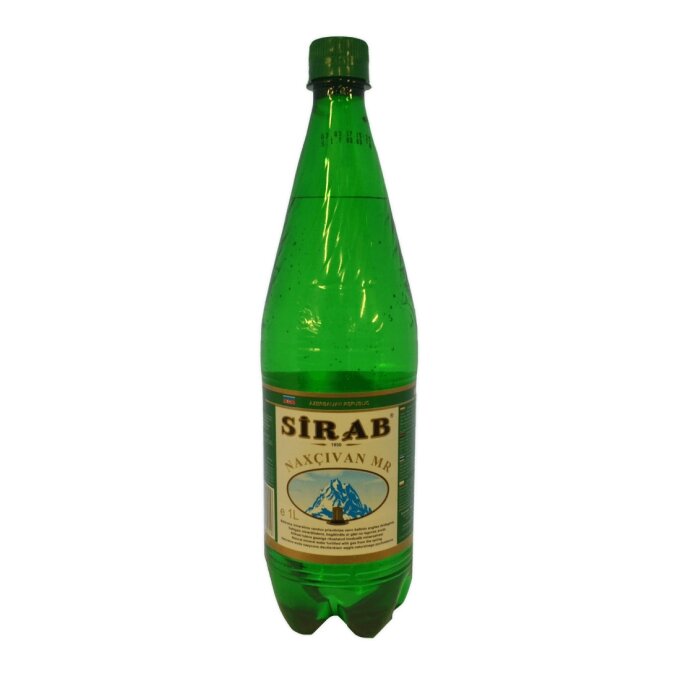 Natūralus mineralinis vanduo SIRAB, 1 l