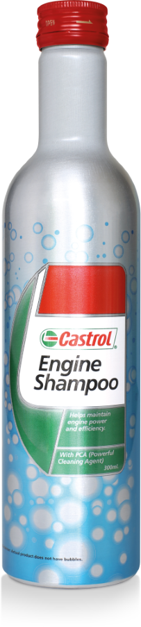 Ploviklis prieš keičiant alyvą Castrol Engine Shampoo 300ml