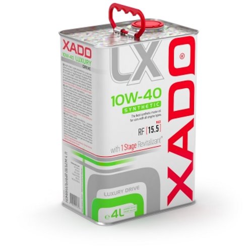 XADO Atomic 10W-40 LUXURY variklinė alyva 4L