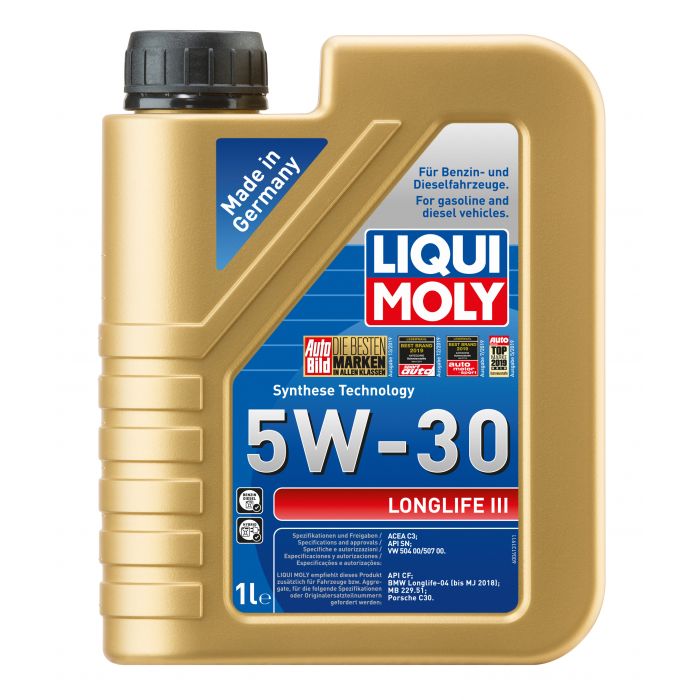 Liqui Moly Long Life III 5W30 C3 variklio alyva 1L