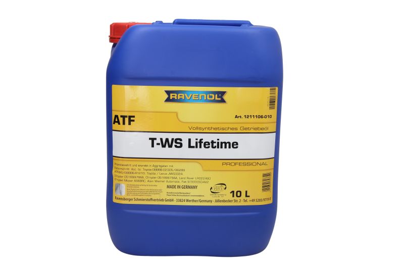 RAVENOL ATF T-WS Lifetime 10L