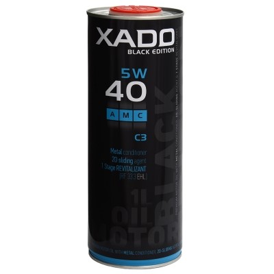 XADO Luxury 5W-40 SM/CF AMC Black Edition variklinė alyva 1L