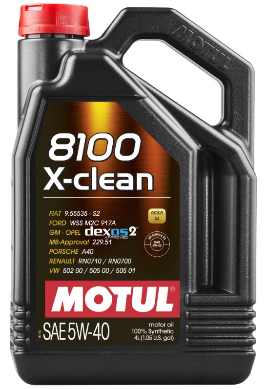 MOTUL 8100 X-CLEAN 5W40 5L