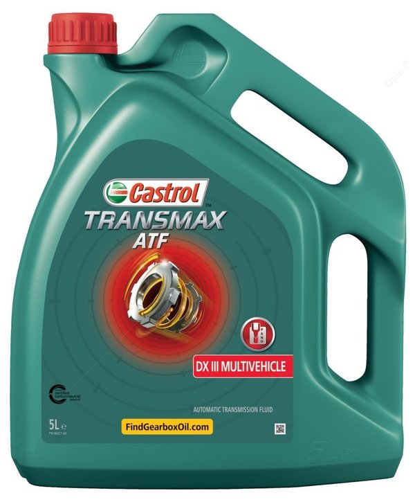 Alyva CASTROL ATF Transmax DX III Multivehicle 5L