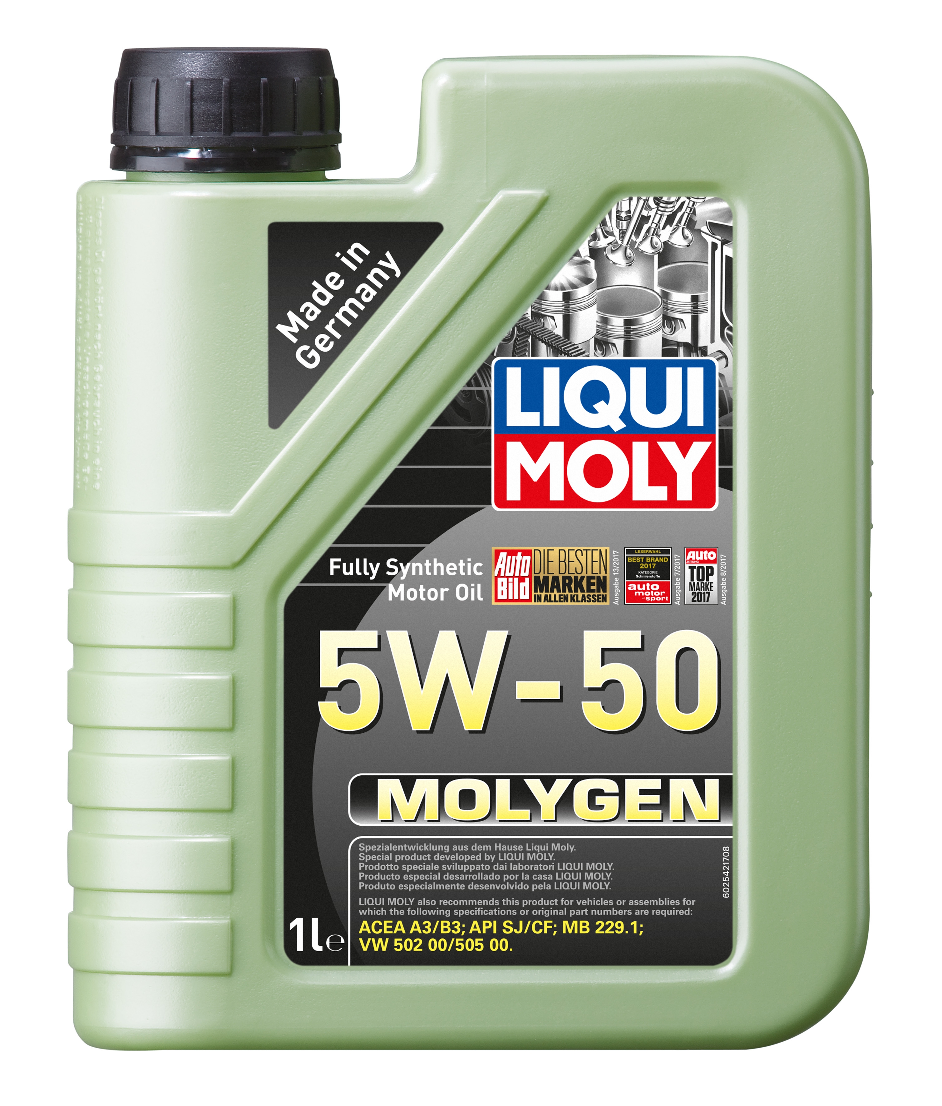 Liqui Moly - MOLYGEN sintetinė 5W50 1L