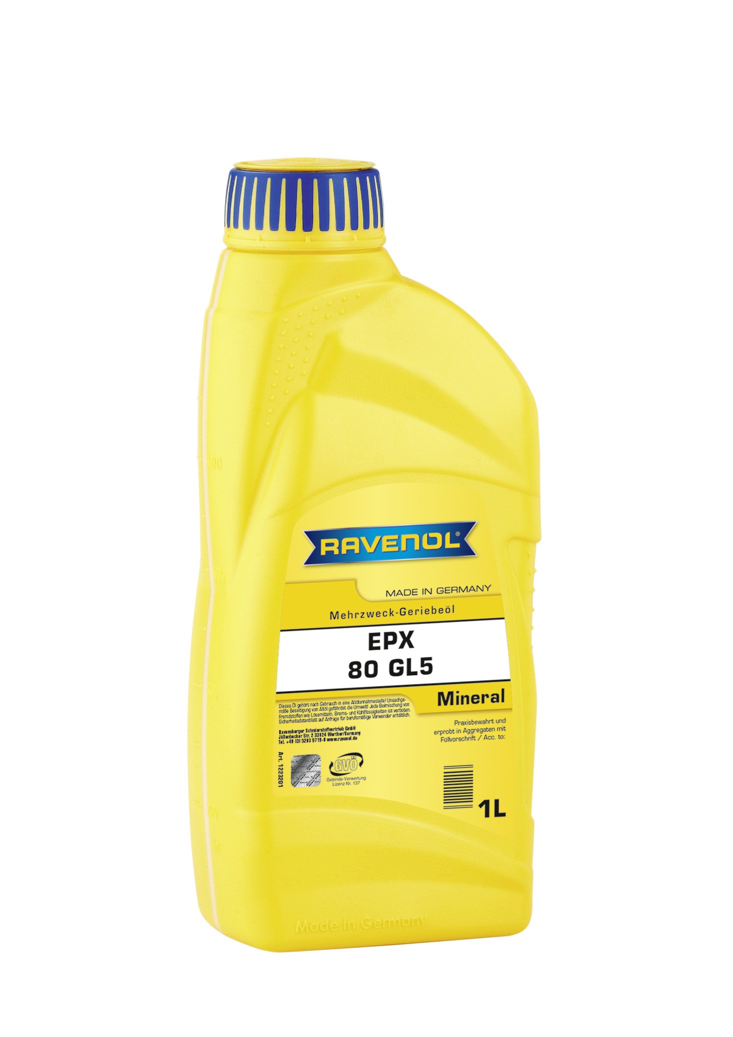 RAVENOL Getriebeoel EPX SAE 80 GL 5 1L