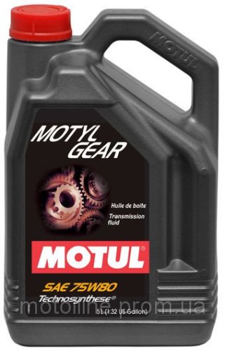 Tepalas MOTUL MOTYLGEAR 75W80 5L