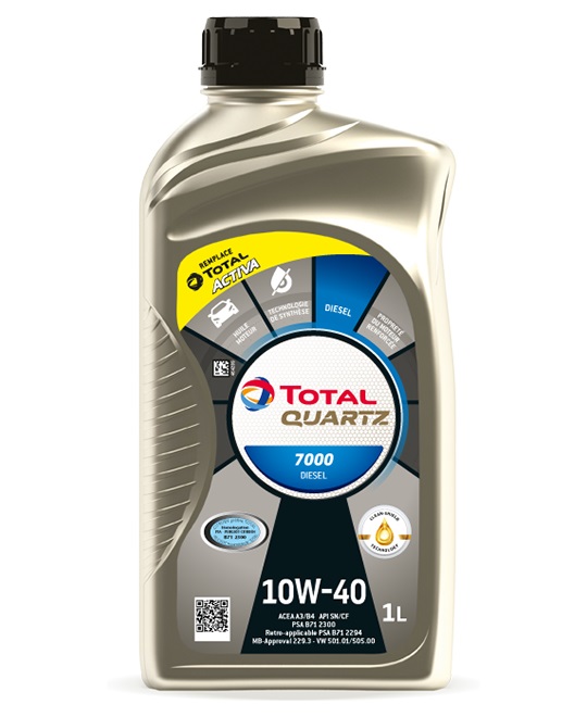 Alyva TOTAL Quartz 7000 Diesel 10W40 1L