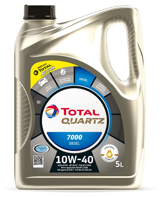 Alyva TOTAL Quartz 7000 Diesel 10W40 5L