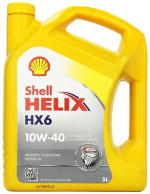 Shell HELIX HX6 10W-40 5L