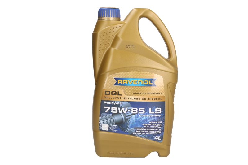 Transmisinė alyva RAVENOL DGL SAE 75W-85 GL-5 LS 4L