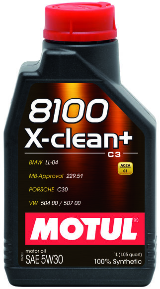 MOTUL 8100 X-CLEAN+ 5W30 1L