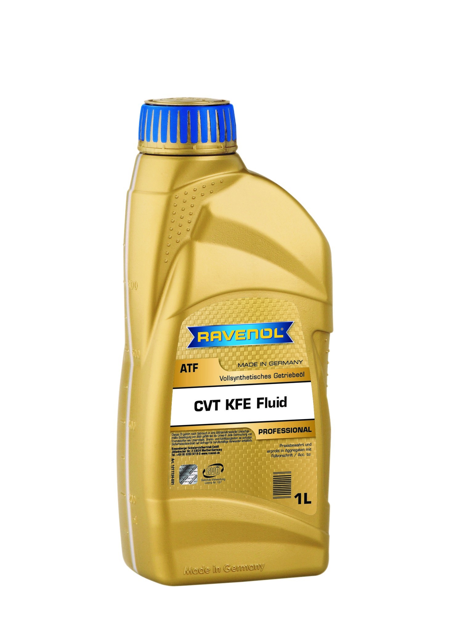 Transmisinė alyva RAVENOL CVT KFE Fluid 1L