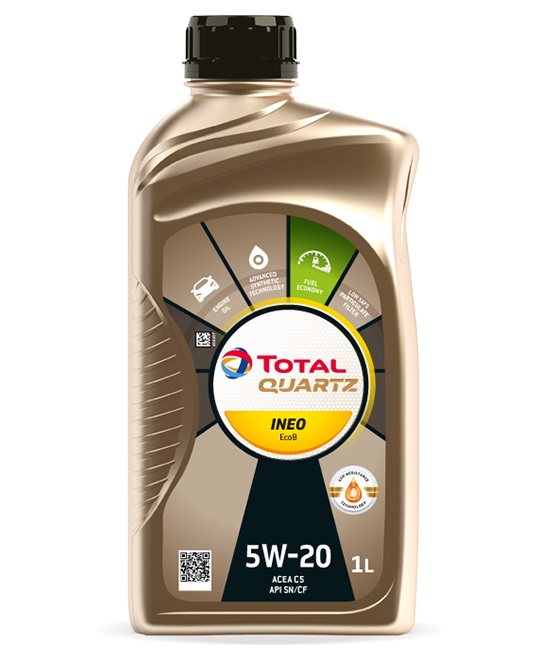 Alyva TOTAL 5W20 QUARTZ INEO ECO-B 1L