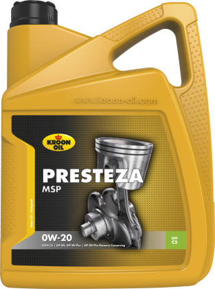 Pilnai Sintetinė Alyva Kroon-Oil PRESTEZA MSP 0W-20 5L