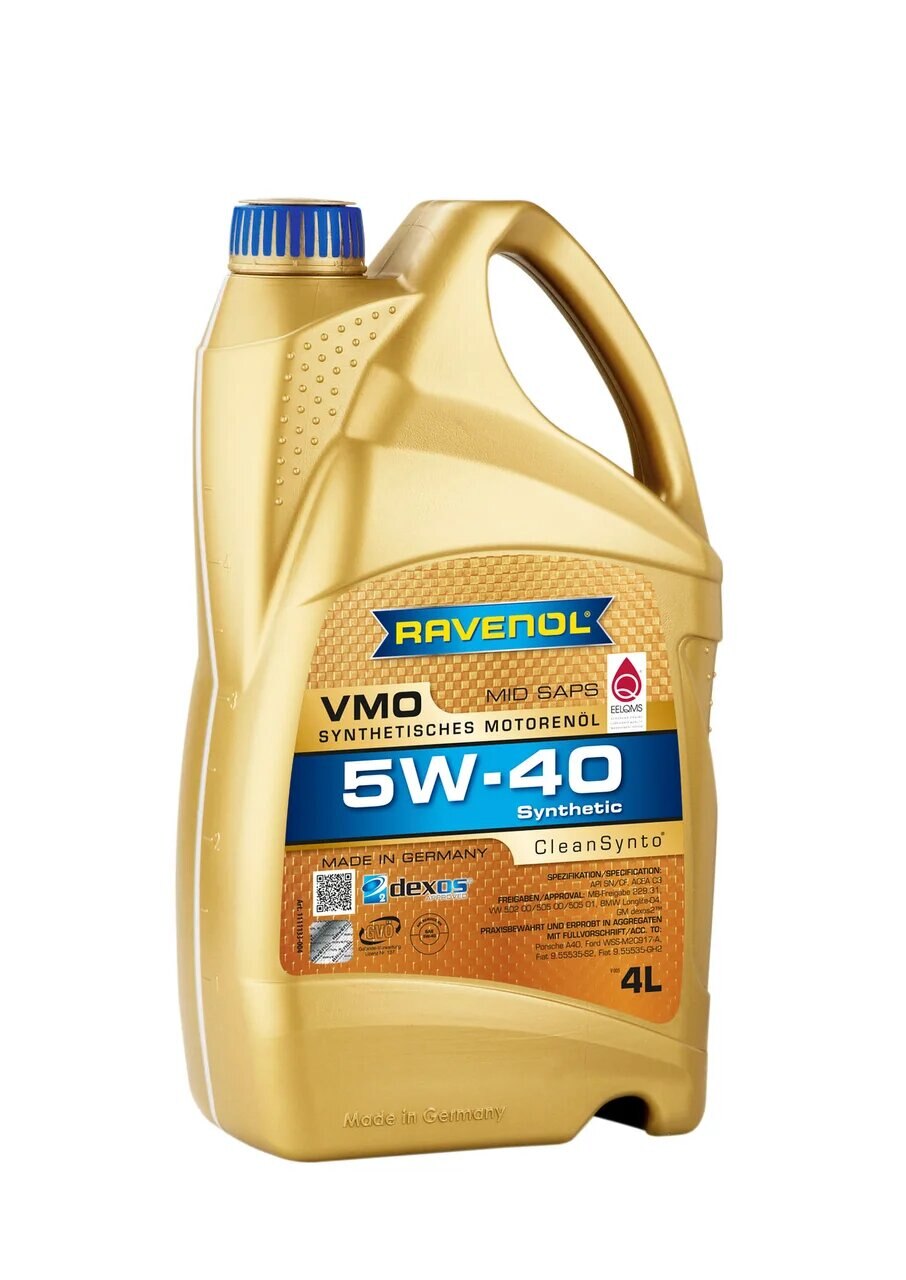 Alyva RAVENOL VMO 5W40 4L