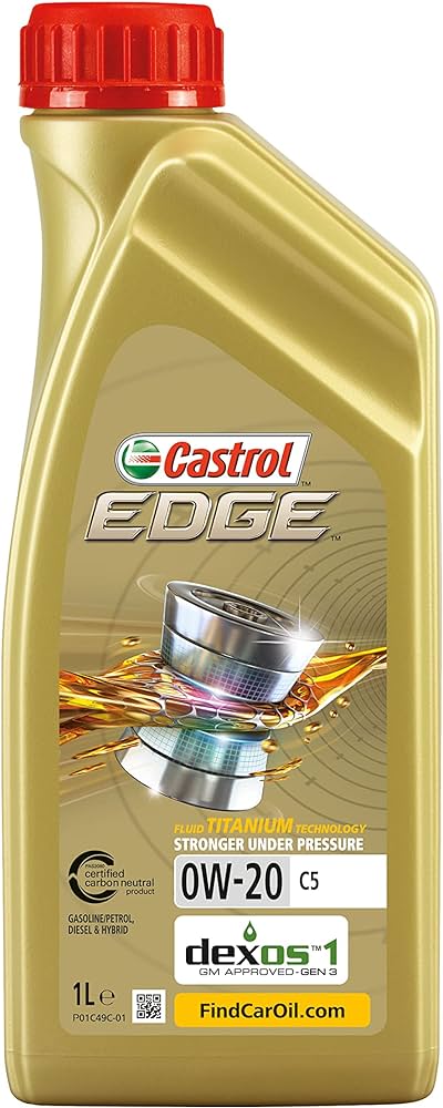 Alyva CASTROL Edge Titanium C5 0w20 1L