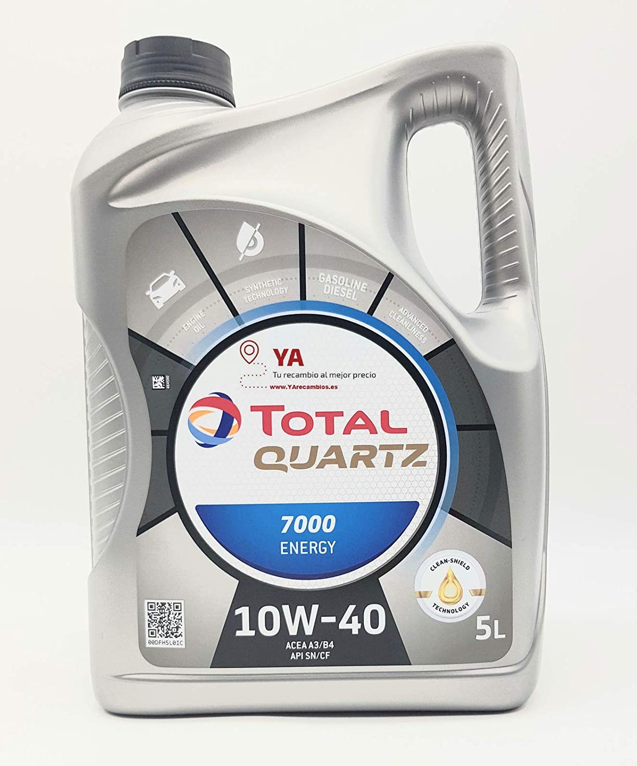 10W40 QUARTZ 7000 ENERGY 5L