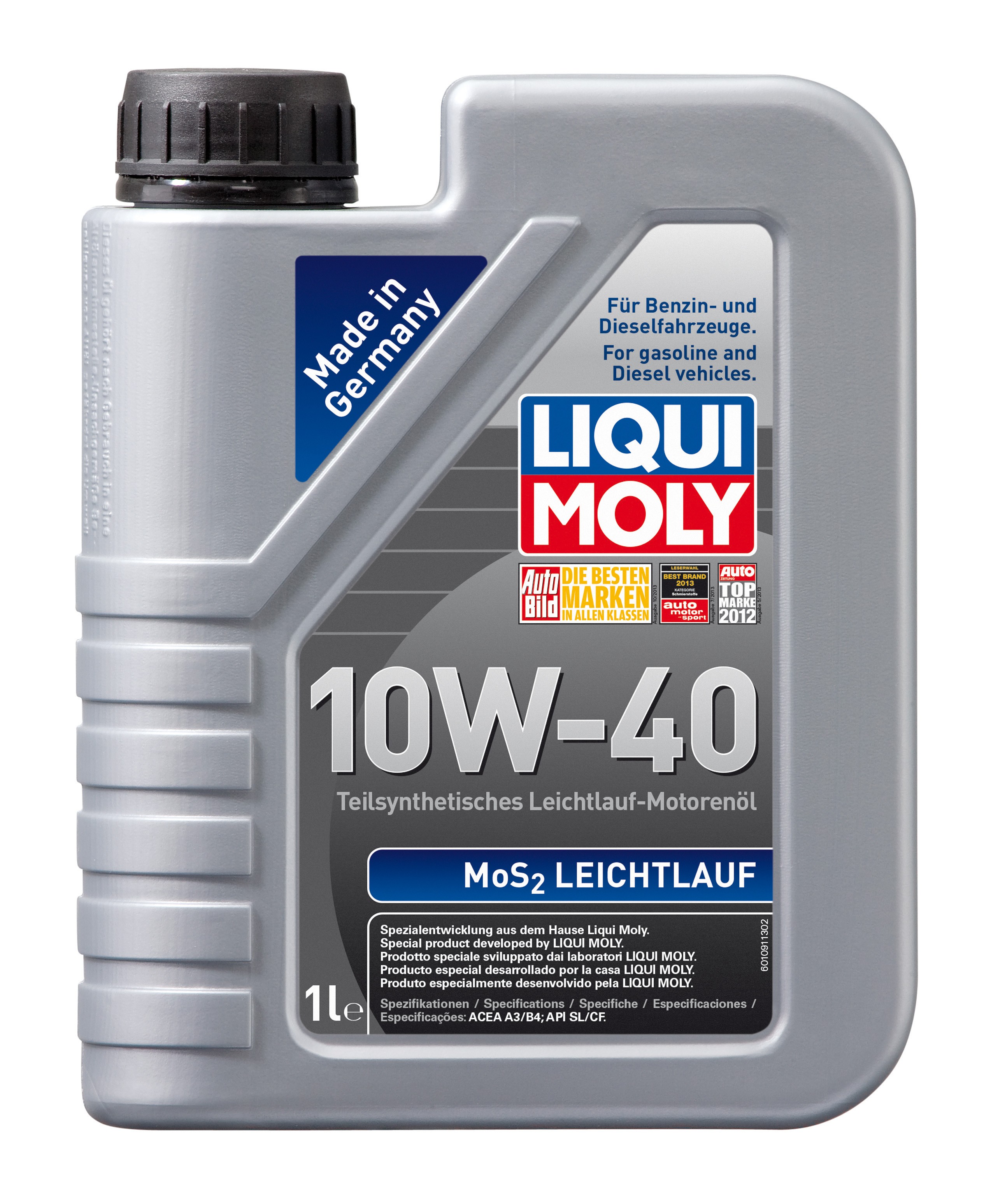 Alyva MoS2 Leichtlauf 10 W-40 1L