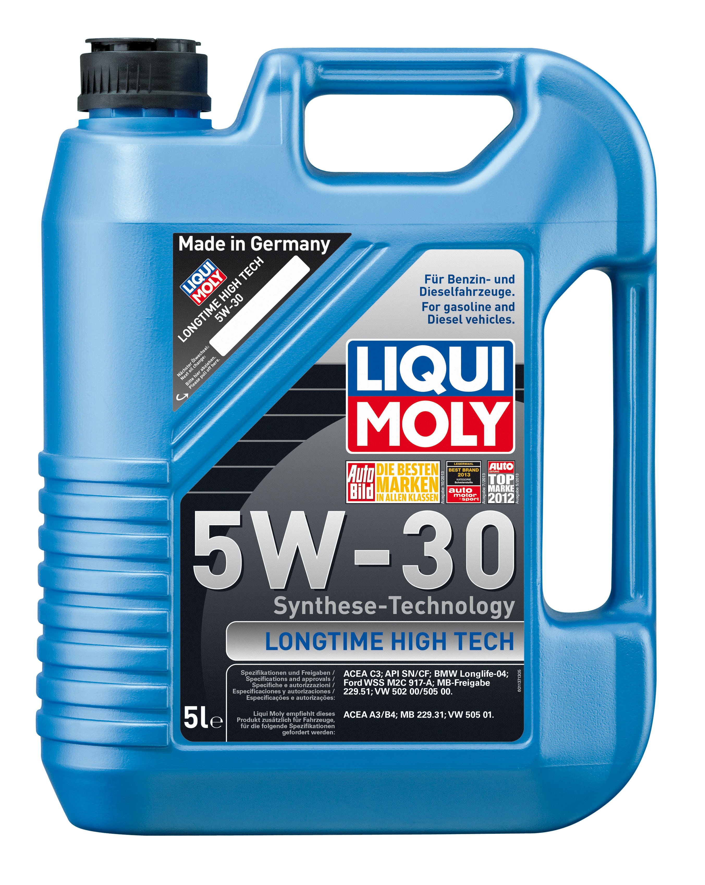 Alyva Longtime High Tech 5W-30 5L | 9507