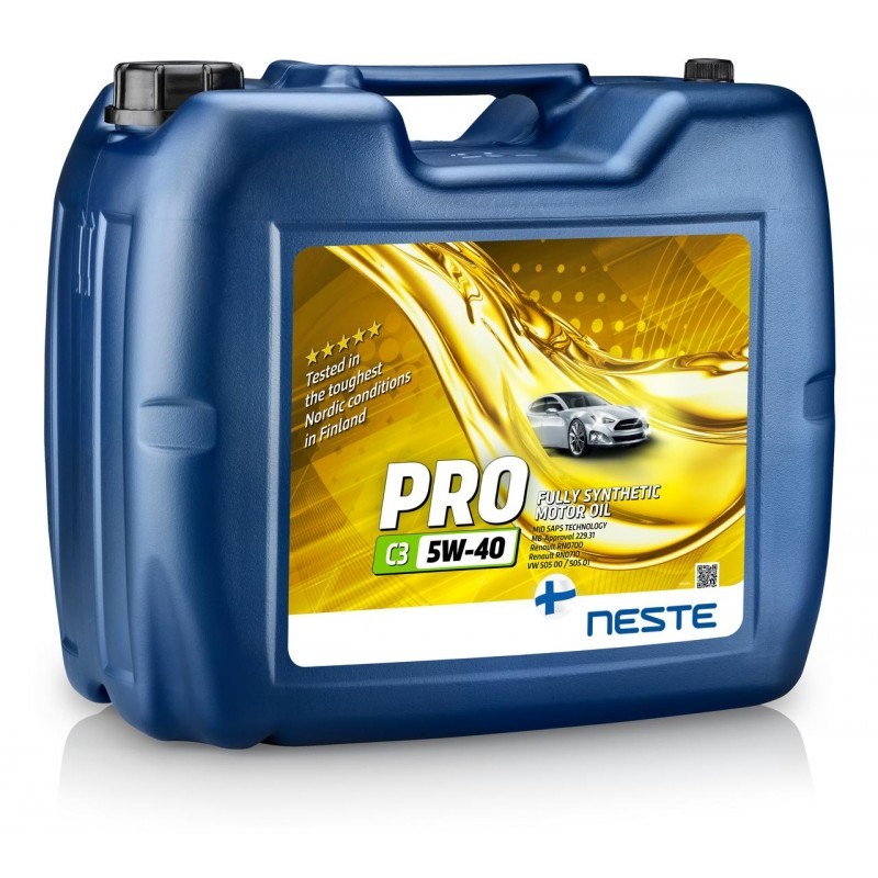 Alyva NESTE PRO C3 5W-40 20L