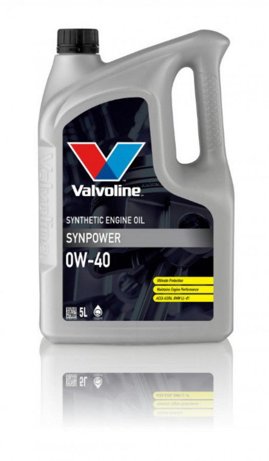 Alyva varikliui SYNPOWER 0W40 5L, Valvoline