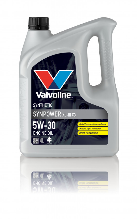 Alyva varikliui SYNPOWER XL-III C3 5W30 4L, Valvoline