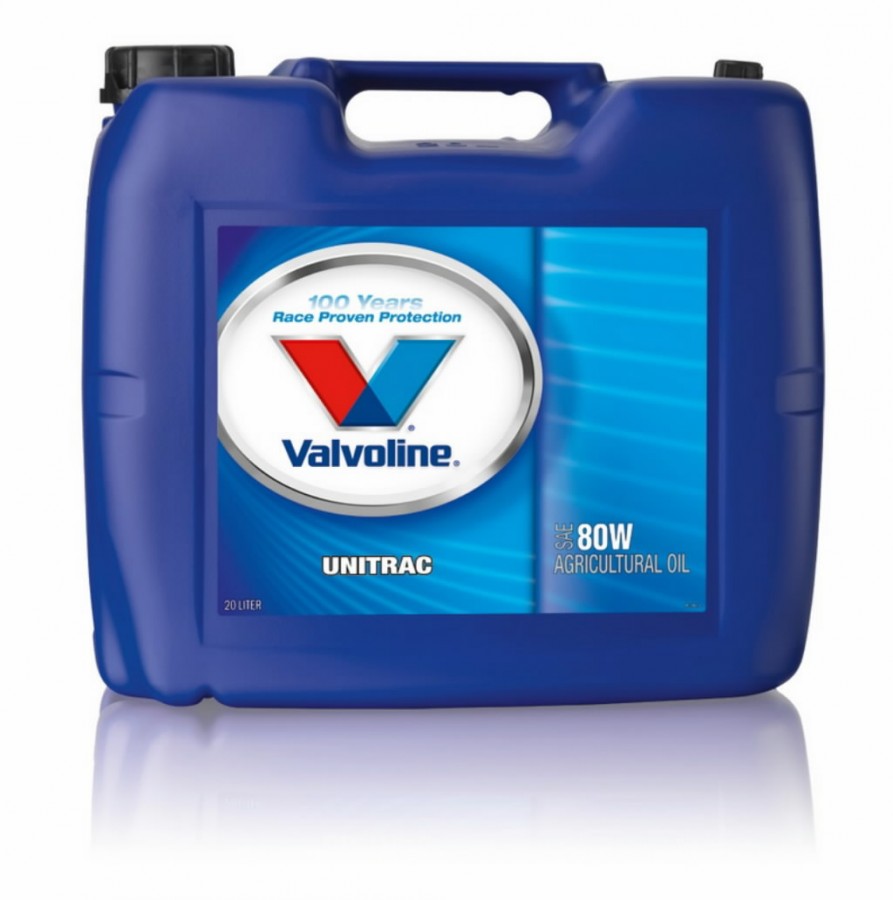 Transmisnė-hidraulinė alyva UNITRAC SAE 80W 20L, Valvoline