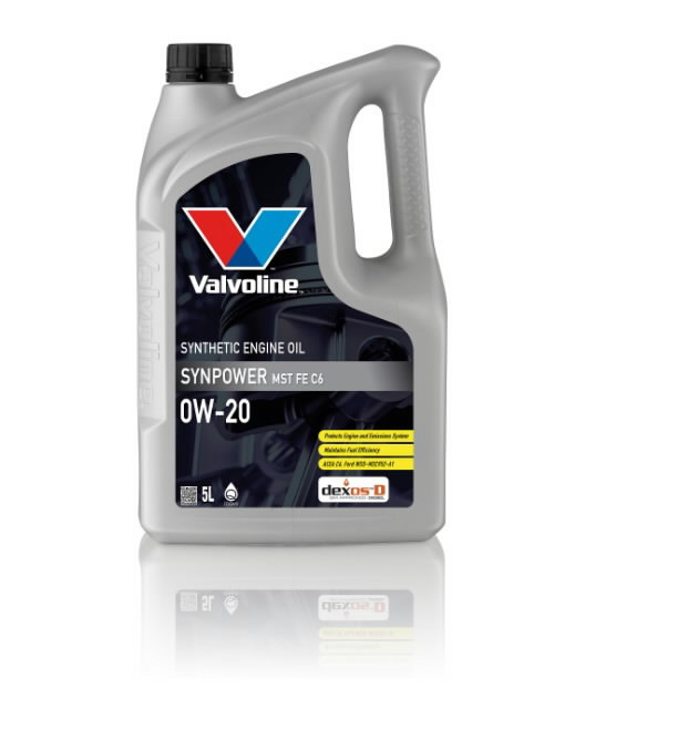 Alyva varikliui Synpower MST FE C6 0W20 5L, Valvoline