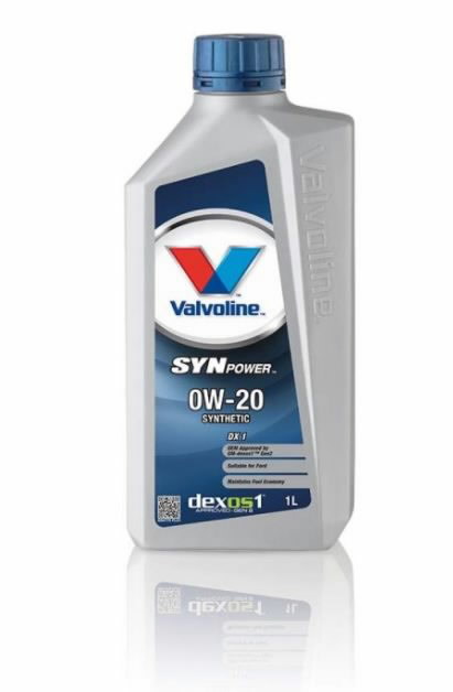 Alyva varikliui SYNPOWER DX1 0W20 1L, Valvoline