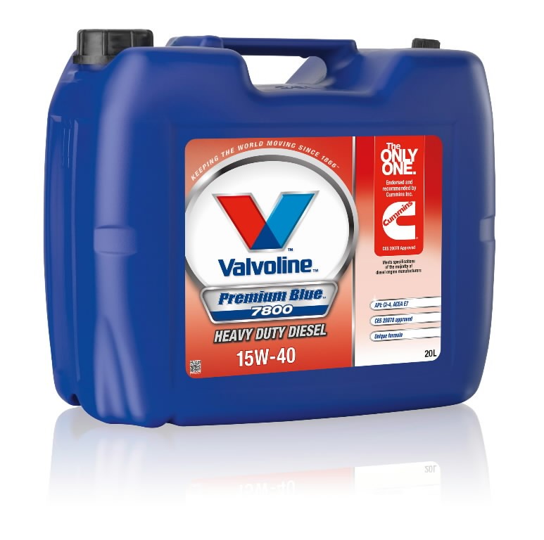 Alyva varikliui Premium BLUE 7800 15W40 20L, Valvoline