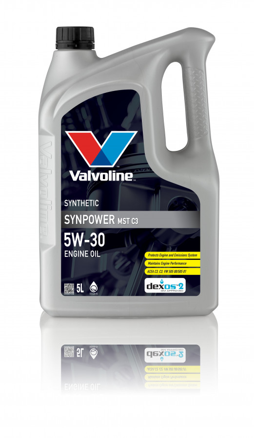 Alyva varikliui SYNPOWER MST C3 5W30 5L, Valvoline