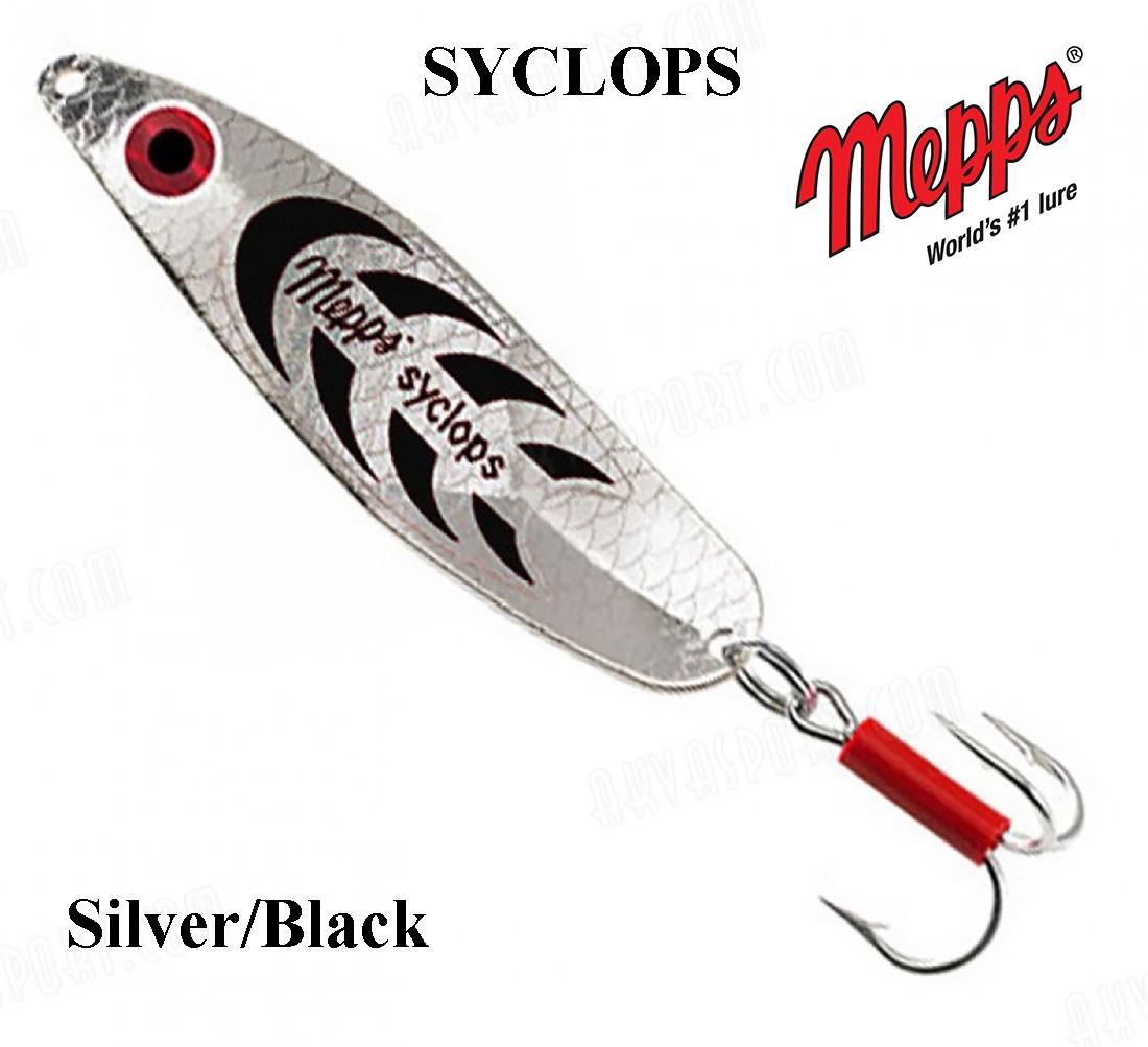 Blizgė Mepps Syclops Silver/Black 4 g