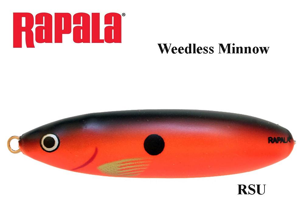 Žolinė blizgė Rapala Weedless Minnow RSU 32 g