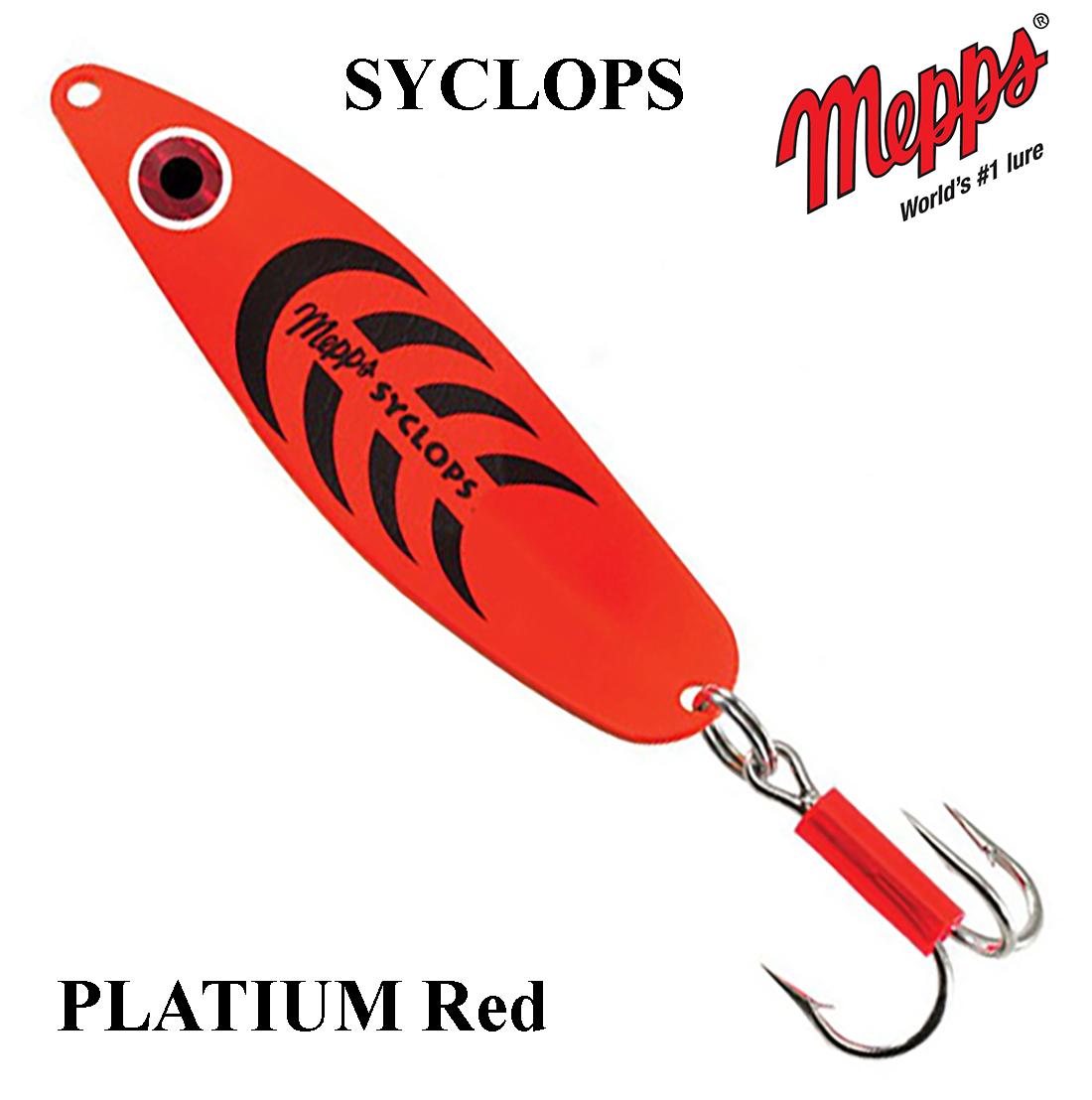 Blizgė Mepps Syclops PLATIUM Red 4 g