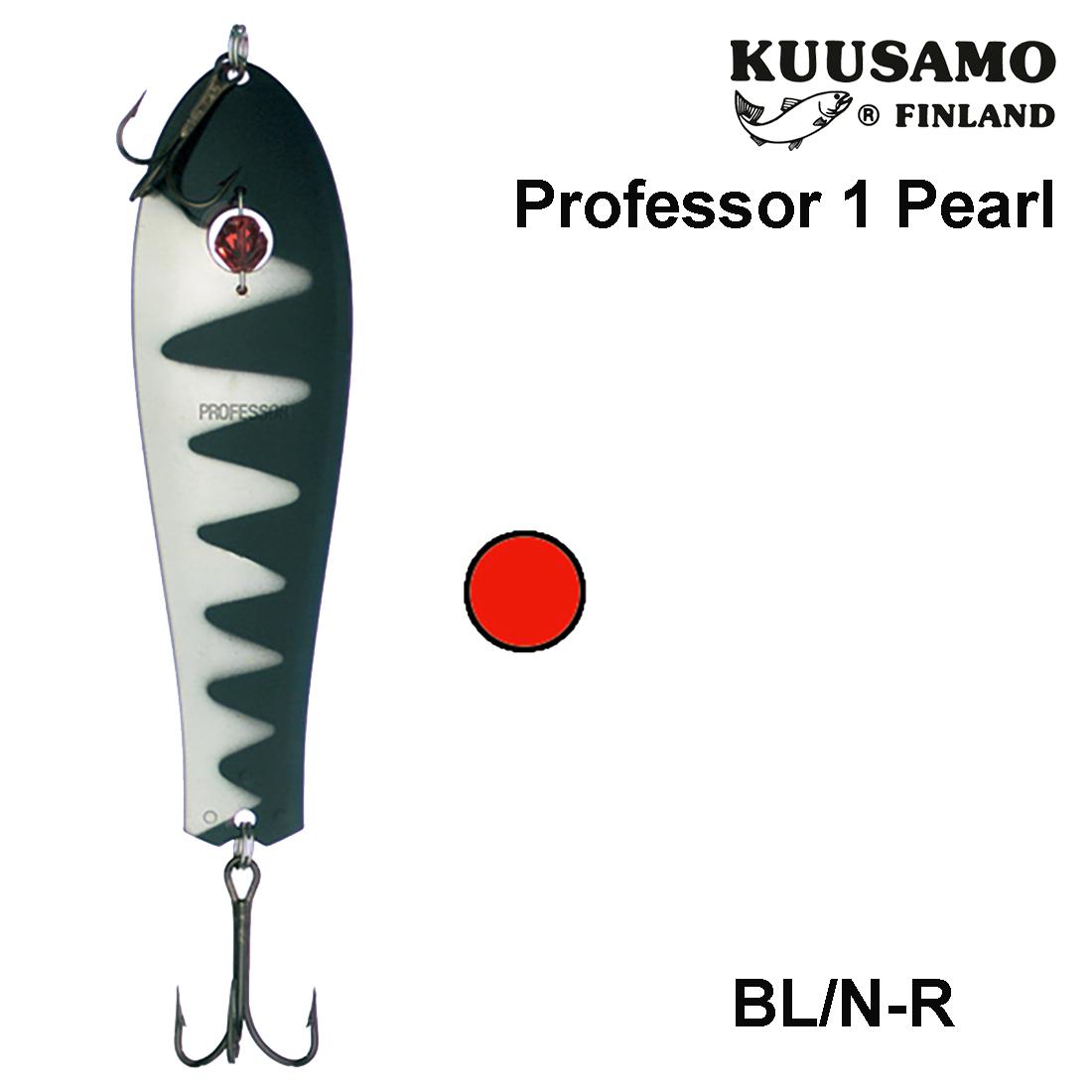 Blizgės Kuusamo Professor 1 Pearl 115 mm BL/N-R 27 g