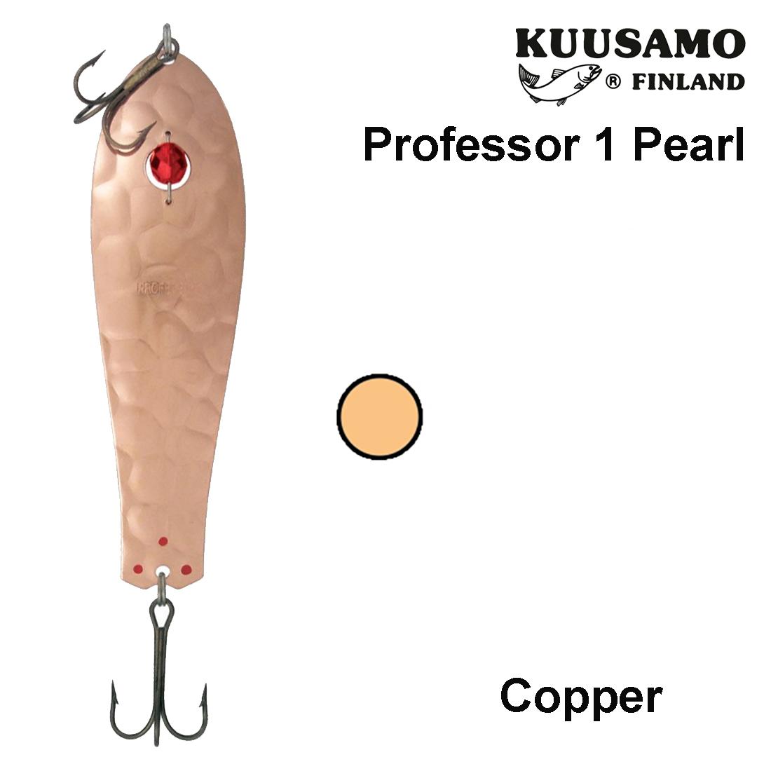 Blizgės Kuusamo Professor 1 Pearl 115 mm Copper 19 g