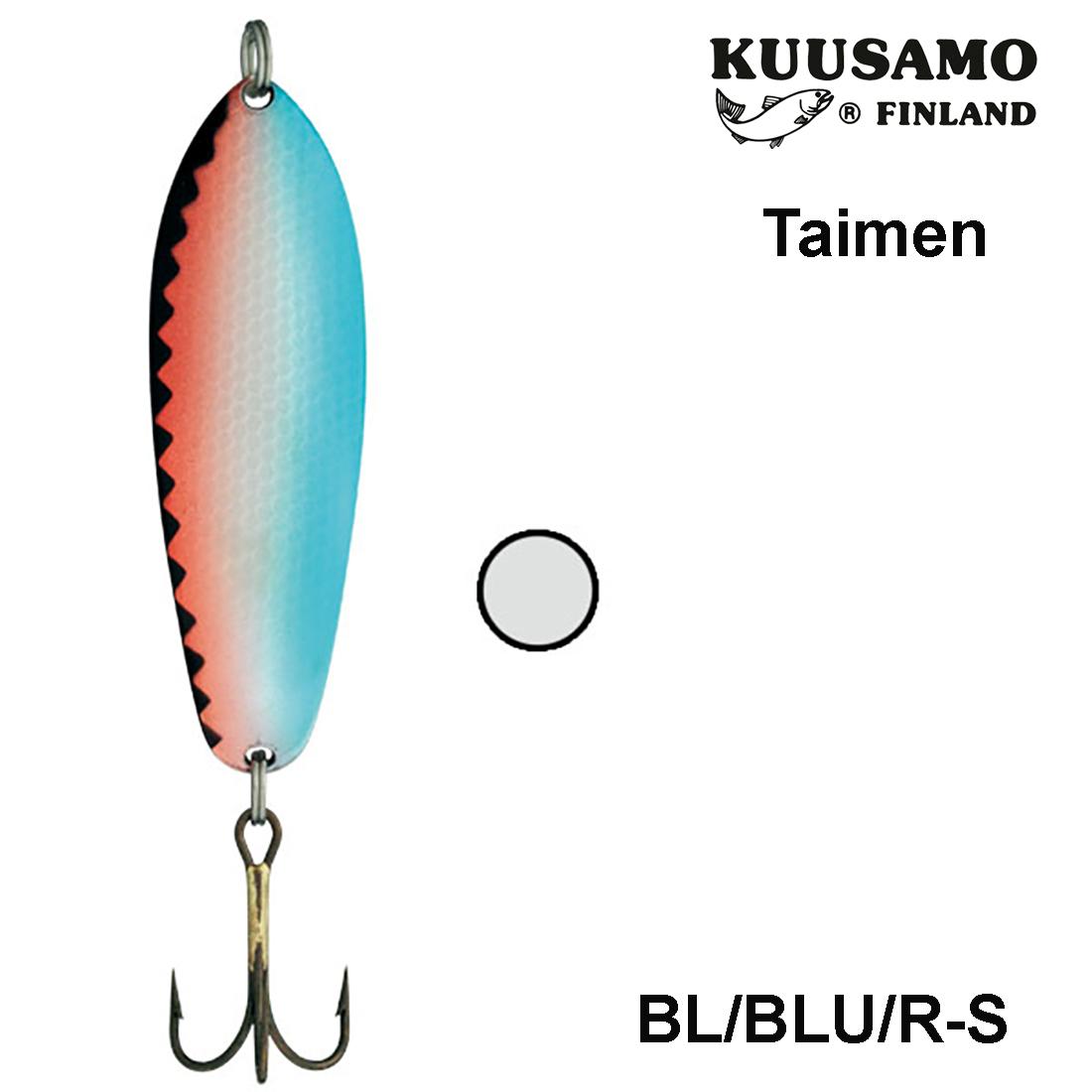 Blizgė Kuusamo Taimen BL/BLU/R-S 25 g