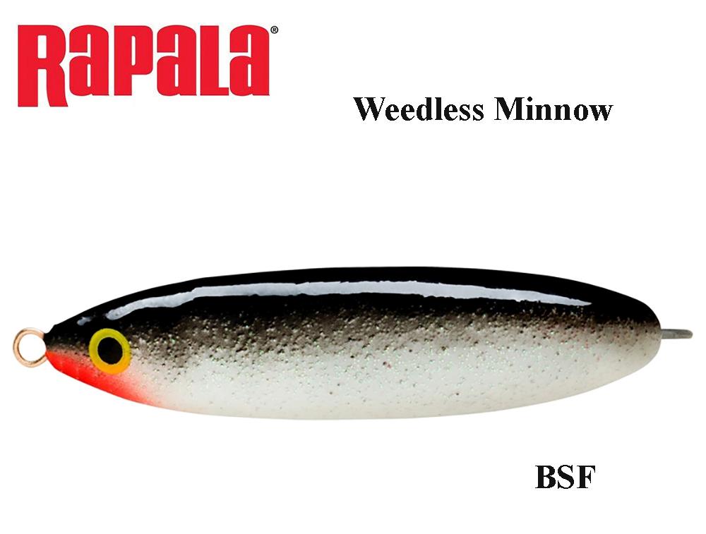 Žolinė blizgė Rapala Weedless Minnow BSF 32 g