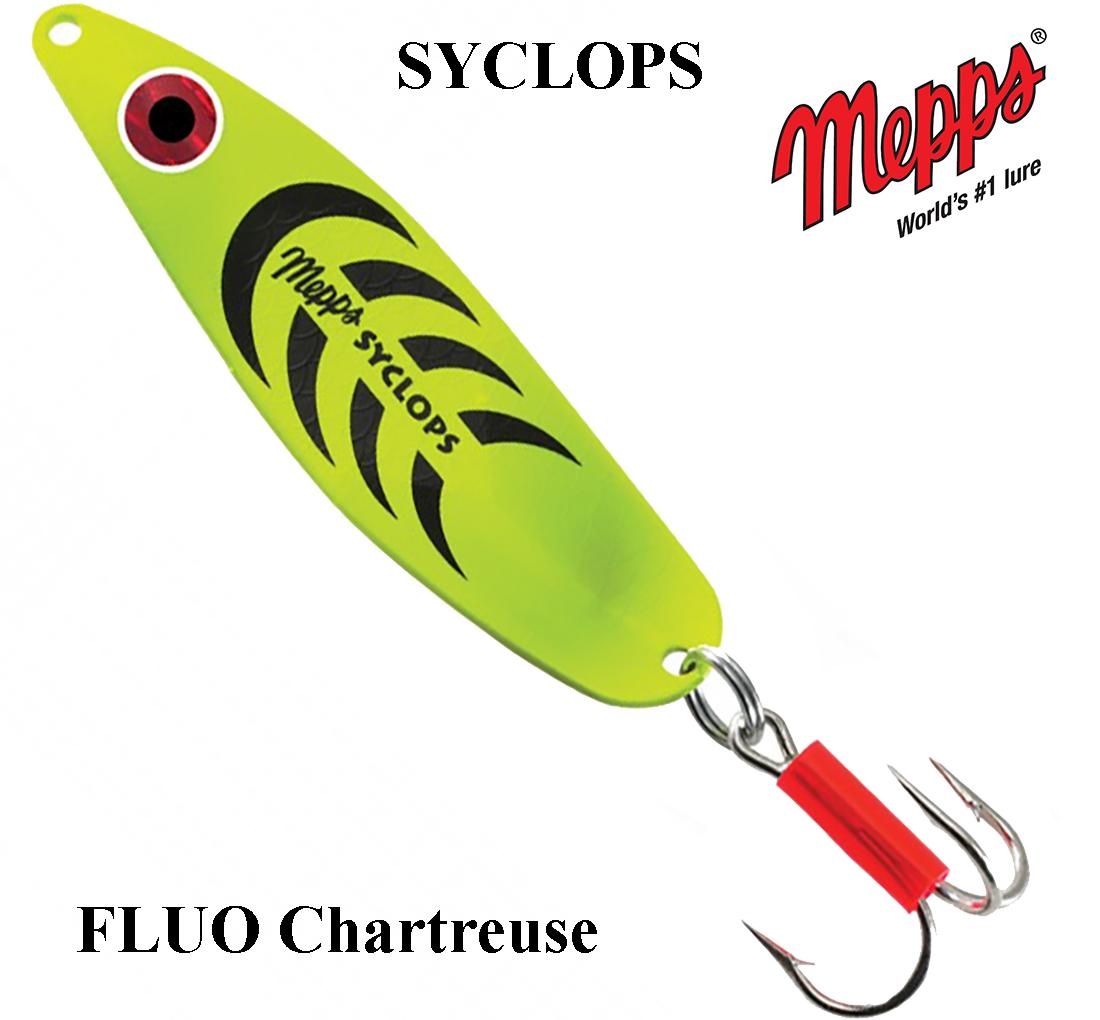 Blizgė Mepps Syclops FLUO Chartreuse 4 g