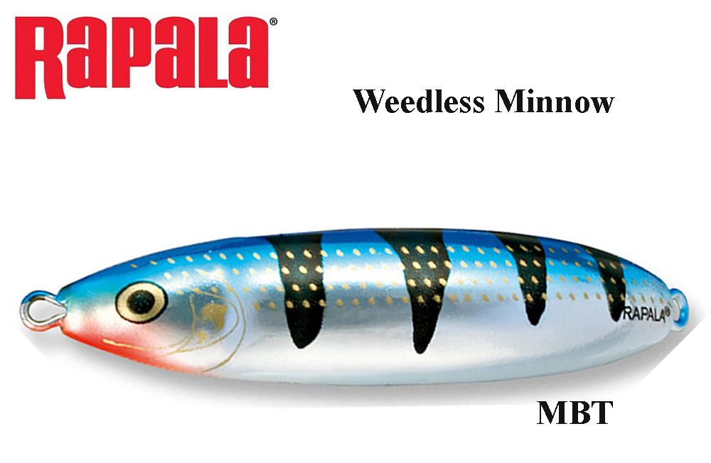 Žolinė blizgė Rapala Weedless Minnow MBT 9 g
