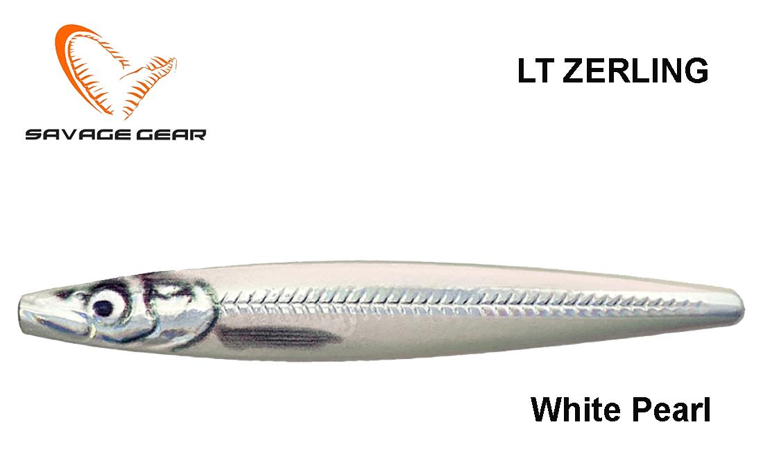 Blizgė Savage Gear LT Zerling White Pearl 12 g