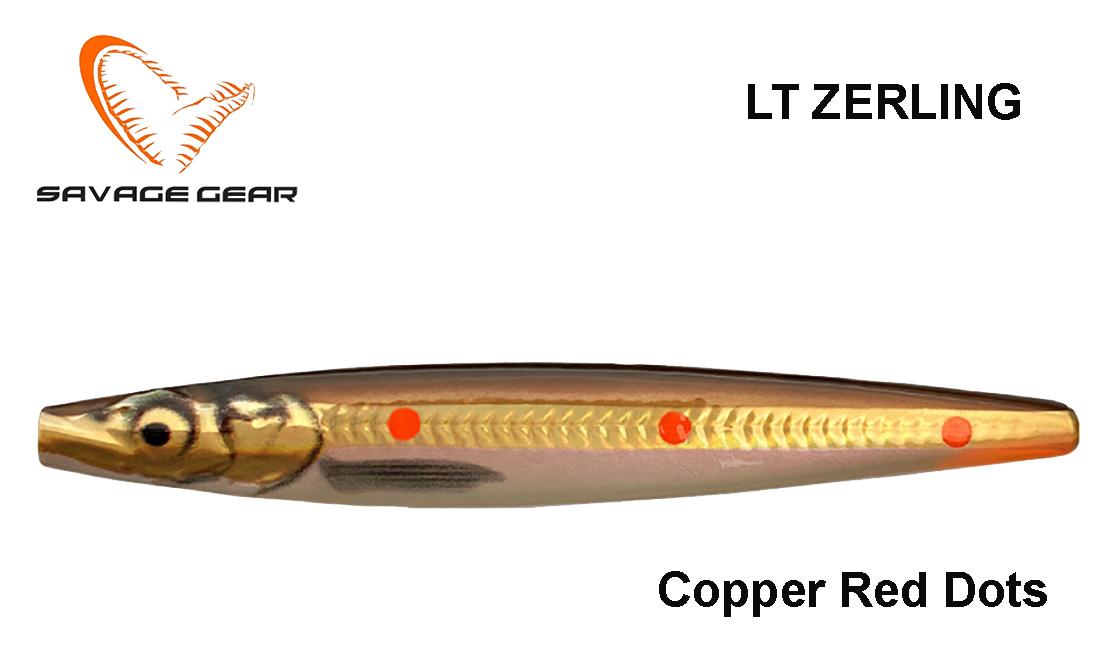 Blizgė Savage Gear LT Zerling Copper Red Dots 12 g