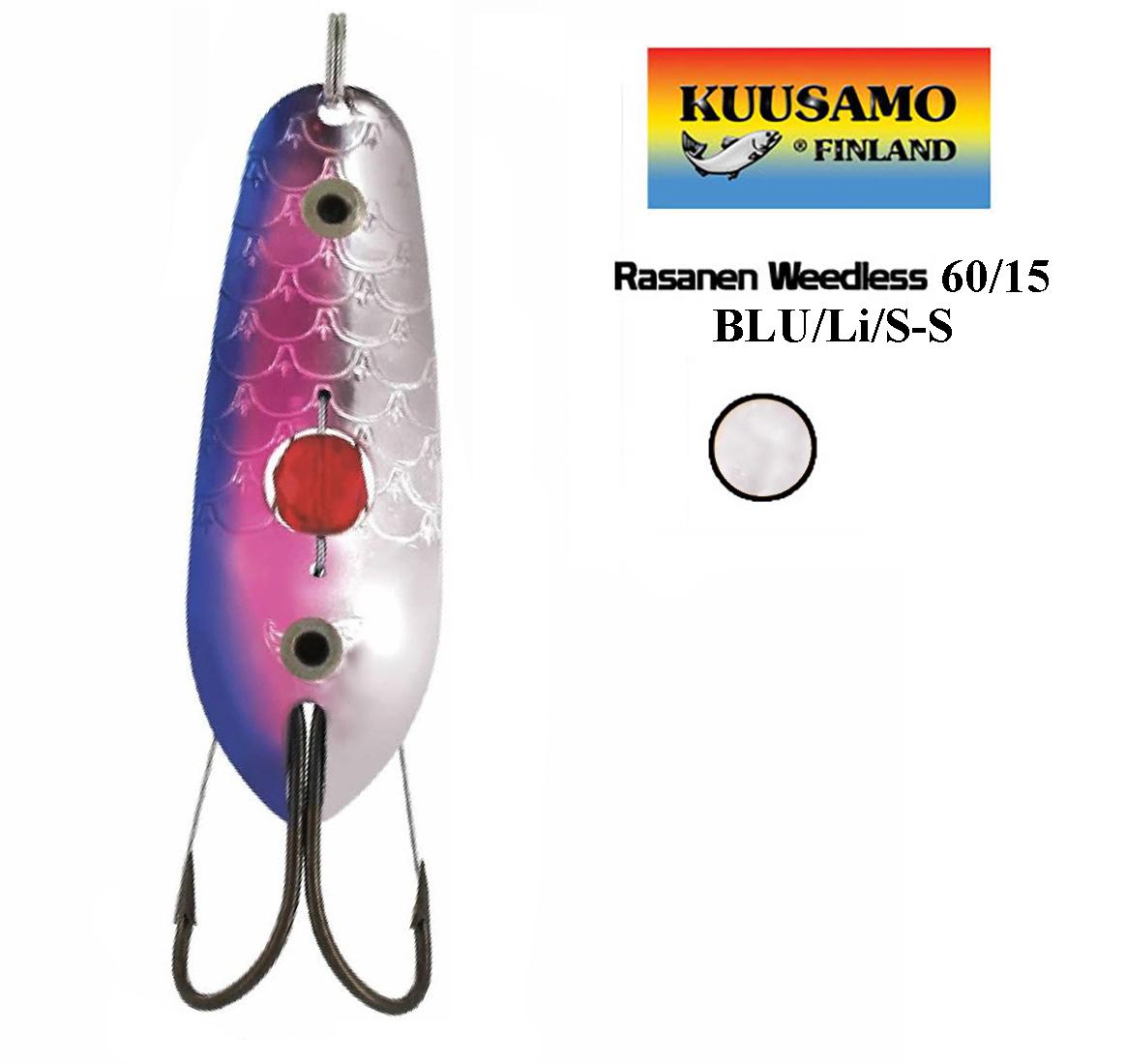 Žolinė blizgė Kuusamo Rasanen 60/15 BLU/Li/S-S 15 g