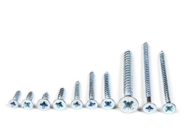 Medsraigčiai balti 4x20 mm