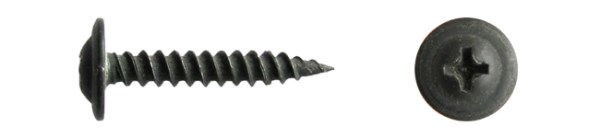 Savisriegis metalas / metalas 4,2x19 mm LI juodas