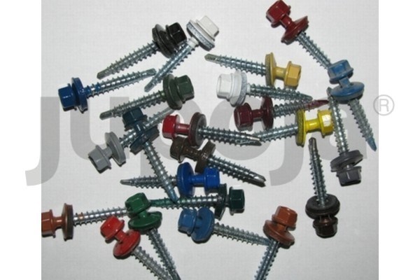 Savisriegis į medį 4,8x28 mm RAL 1003 Info Global