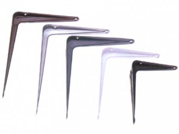 Laikilis lentynoms 350 x 300 mm baltas