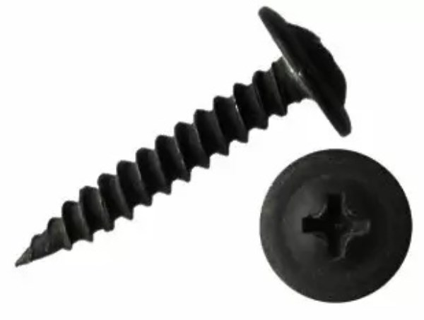 Savisriegiai metalas/metalas 4,2x13 mm juodi 500 vnt T-Fix